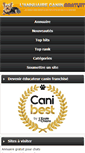 Mobile Screenshot of annuaire-canin.com